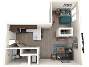 Studio D Private floor plan